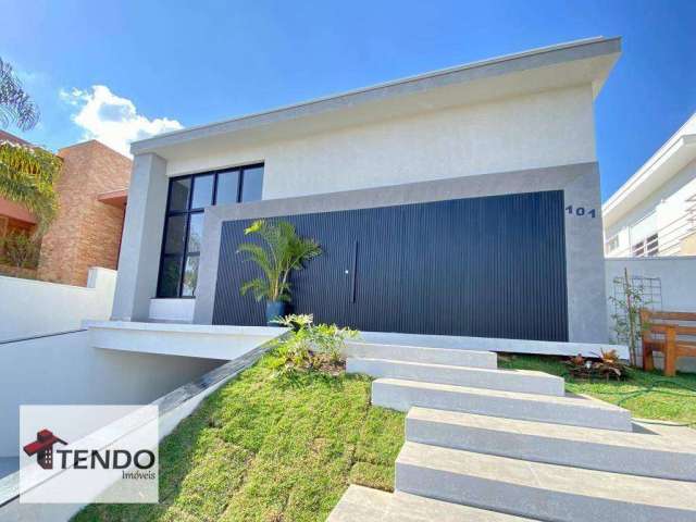 Casa com 4 dormitórios à venda, 276 m² por R$ 3.190.000 - Condomínio Jardim Paradiso - Indaiatuba/SP