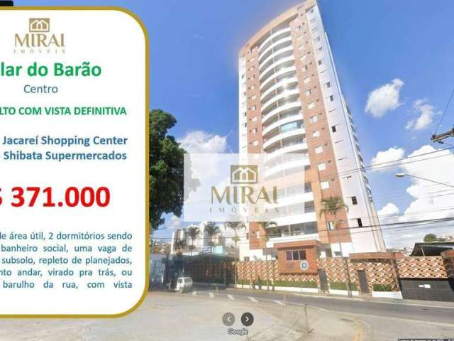 Apartamento com 2 dormitórios à venda, 64 m² por R$ 371.000,00 - Centro - Jacareí/SP