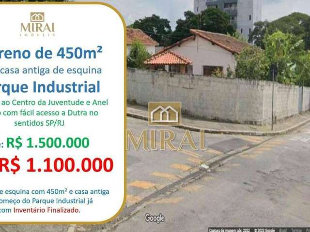 Terreno à venda, 450 m² por R$ 1.100.000,00 - Parque Industrial - São José dos Campos/SP