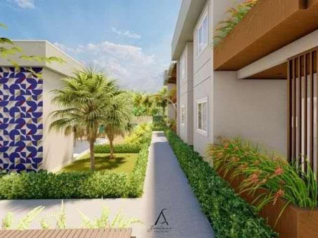 Apartamento 02 Dorm. na Orla Taperapuã - Porto Seguro: 74M², 1 Suíte, 2 Banheiros por R$590.000 - Venda