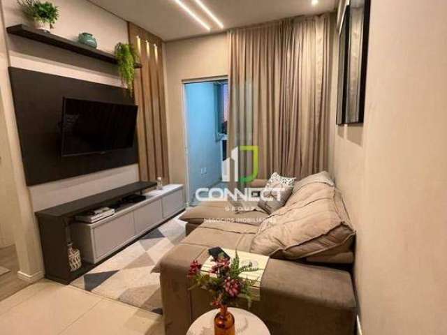 Apartamento semi-mobiliado com 2 dormitórios sendo 1 suíte à venda, 70 m² por R$ 780.000 - Vila Operaria - Itajaí/SC