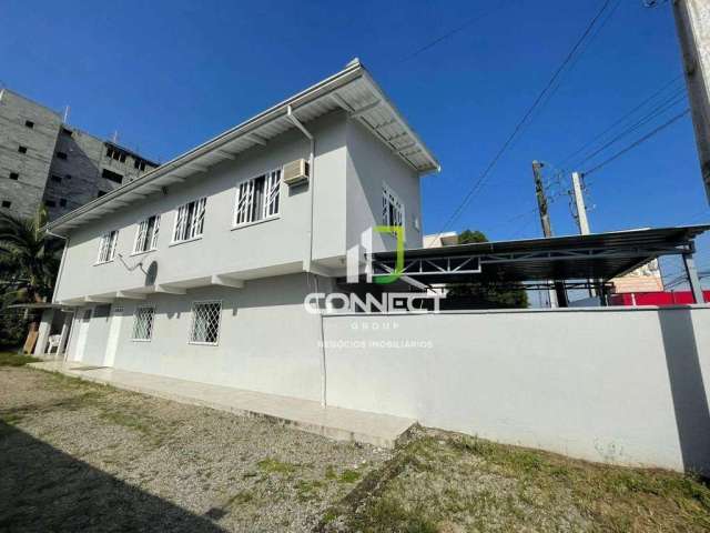 Terreno com 2 casas AVERBADAS à venda, 152 m² por R$ 750.000 - Cordeiros - Itajaí/SC