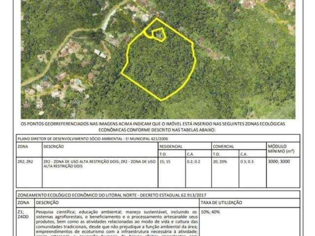Terreno à venda, 24260 m² por R$ 1.650.000,00 - São Pedro - Ilhabela/SP