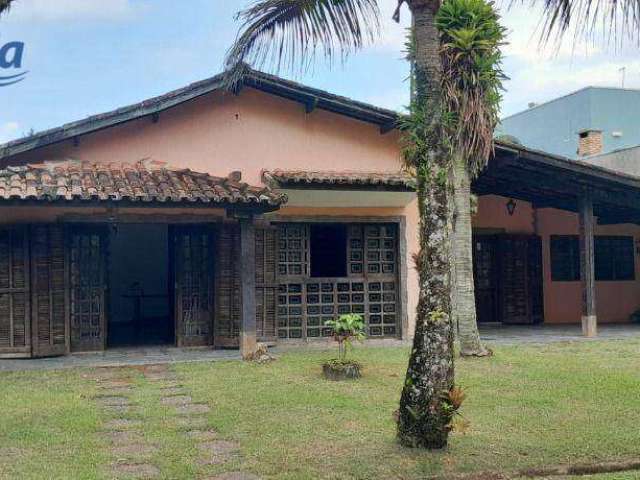 Casa com 4 dormitórios para alugar, 400 m² por R$ 3.950,00 - Capricónio III - Caraguatatuba/SP