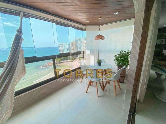 Apartamento reformado frente mar na Praia das Astúrias no Guarujá com vista panorâmica!