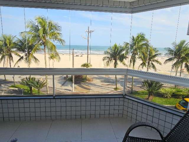 Lindo Apartamento frente praia com 4 dormitórios para locação localizado na Aviação-Praia  Grabde-SP