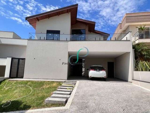 Casa em Condomínio no Residencial Villa do Sol em Valinhos - 260m², 4 suítes, 5 banheiros por R$1.900.000 - Venda.