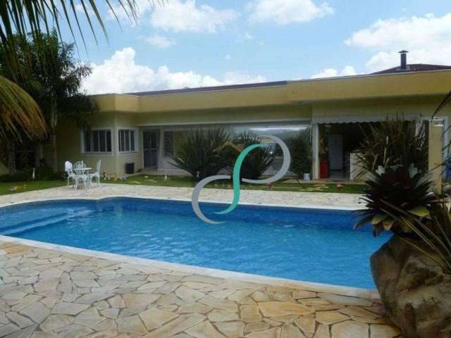 Casa de luxo em condomínio Vale do Santa Fé - Vinhedo com 4 suítes e 380m² por R$ 2.160.000 - Venda.