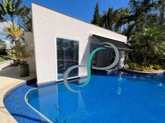 Casa de luxo em condomínio Village Sans Souci com 1.000m², 4 suítes e 9 banheiros em Valinhos/SP