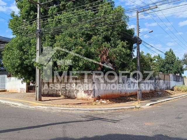 Terreno de esquina a venda na vila brasilia - jardim america, foz do iguaçu - pr