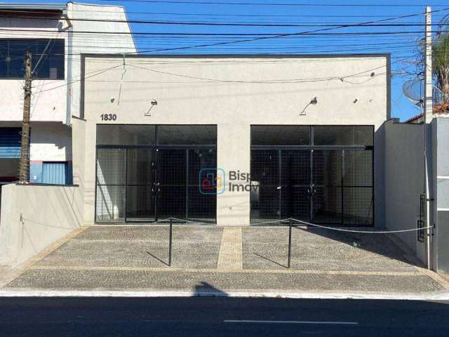 Salão, 300 m² - venda por R$ 1.180.000,00 ou aluguel por R$ 5.795,65/mês - Conserva - Americana/SP