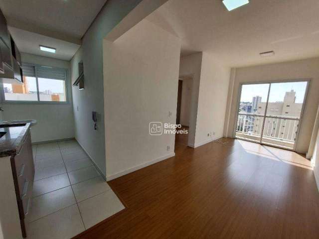 Apartamento com 2 dormitórios para alugar, 53 m² por R$ 2.034,00/mês - Centro - Americana/SP