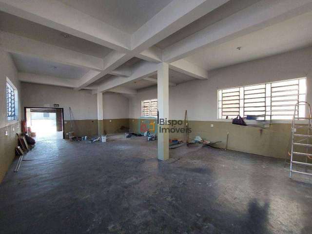 Salão Comercial para alugar, 220 m² por R$ 4.438/mês - Colina - Americana/SP