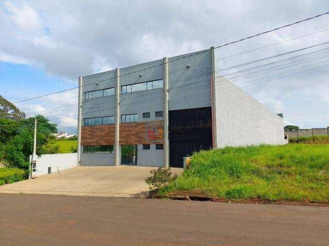 Galpão Industrial para alugar, 1079 m² por R$ 21.000/mês - Loteamento Industrial Jardim Dona Esther - Nova Odessa/SP