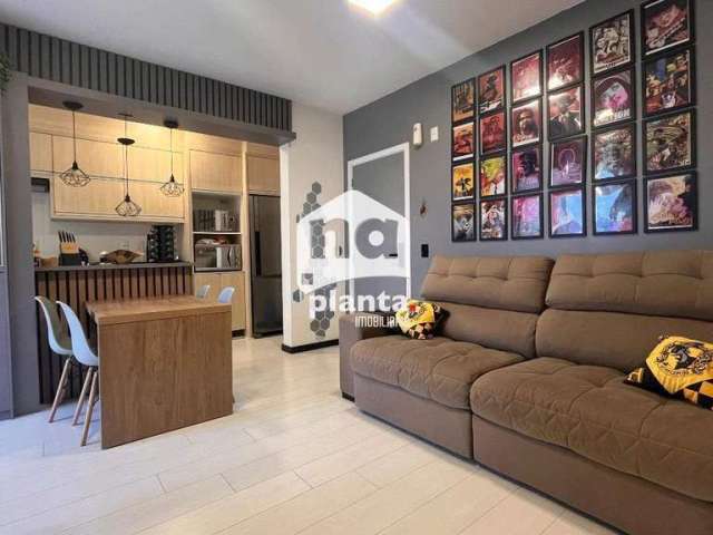 Apartamento 100% mobiliado 02 dormitórios á venda em Forquilhinhas - São José/SC