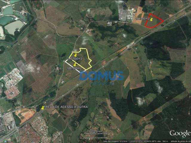 Área à venda, 100000 m² por R$ 12.000.000,00 - Jardim Campo Grande - Caçapava/SP