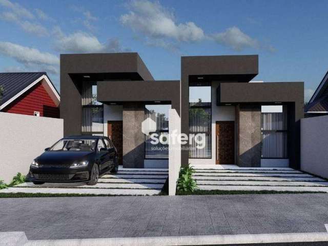 Casa com 2 dormitórios à venda, 69 m² por R$ 330.000 - Esmeralda - Cascavel/PR