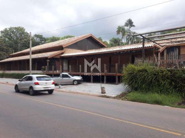 Chácara com salão comercial à venda no Bosque em Vinhedo - SP