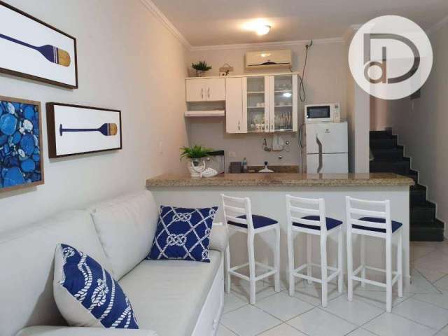 Apartamento com 2 dormitórios à venda, 54 m² por R$ 900.000,00 - Riviera de São Lourenço - Bertioga/SP