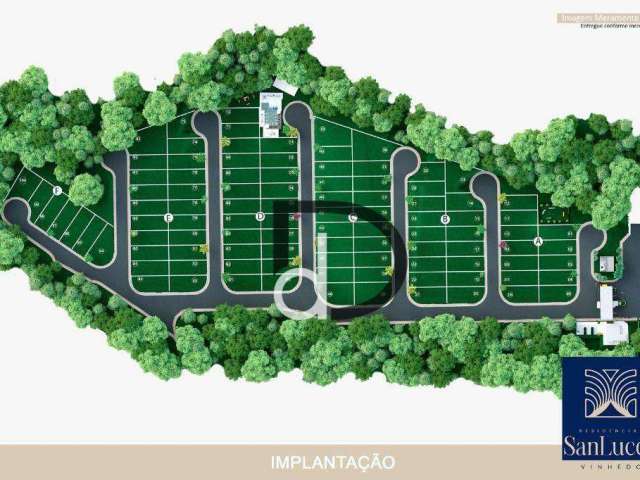 Terreno á venda no novo  Condominio San Lucca