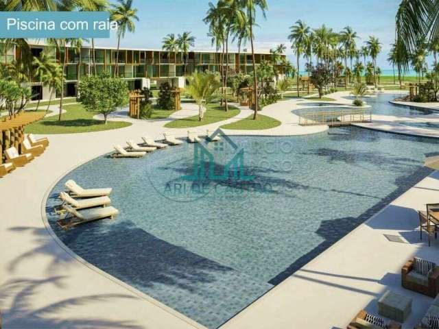 Milagres Beach Residence - Apartamento Quarto e Sala com Vista para o Mar e Piscinas Naturais em São Milagres dos Milagres - Alagoas