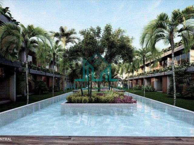 Apartamento Studio com 37m², a Beira-mar da  Praia de Tatuamunha - Rota Ecológica dos Milagres, Alagoas