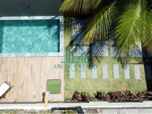 Casa Duplex com 149,00m² à Beira-Mar do mar de Paripueira - Alagoas