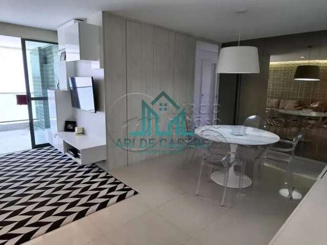 Apartamento com 3 Quartos com 112,75m²,Varanda Gourmet, 2 Vagas na Ponta Verde.- Maceió Alagoas