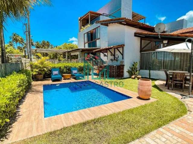 Casa com 4 Chalés - Excelente como Pousada, Piscina e Espaço Gourmet na Rota dos Ecológica dos Milagres - Alagoas