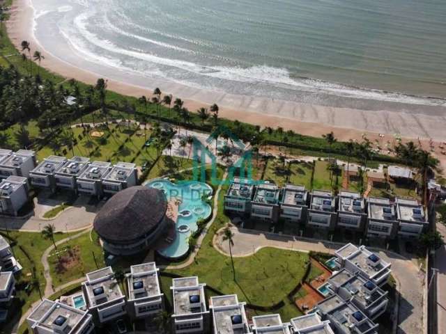 Casa Duplex com 118m² com 3 Suítes, Piscina em Condômino pé na areia da Praia do Marceneiro - Alagoas