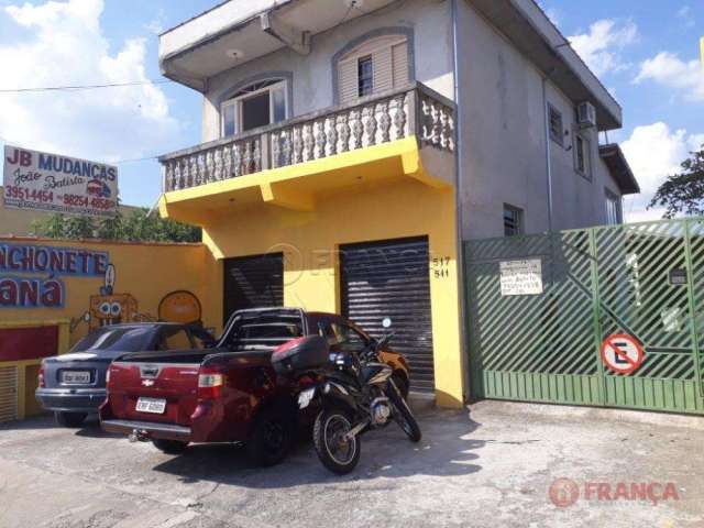 Casa 2 dormotórios com ponto comercial bairro parque dos principes jacareí