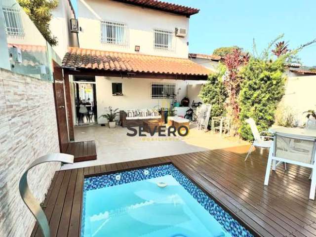 Casa Duplex de 3 quartos com piscina e churrasqueira - Itaipu - Serra Grande.