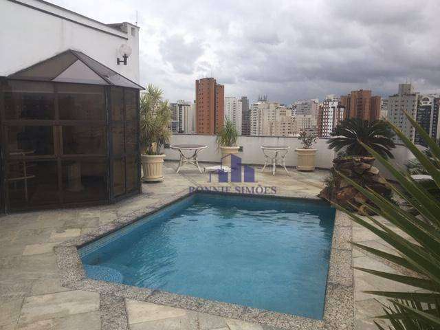 Cobertura, Apartamento à venda em Moema, 5 dormitórios, 3 suítes, 6 salas, 7 banheiros, 470 M², oportunidade