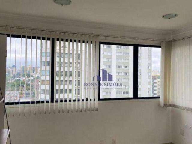 SALA COMERCIAL A VENDA, 60 M², CAMPO BELO, EDIFCÍO WORK CENTER,  AV. VEREADOR JOSÉ DINIZ, 2 Salas, 2 Banheiros, 1 Vaga. VISTA PARA AV. VEREADOR.