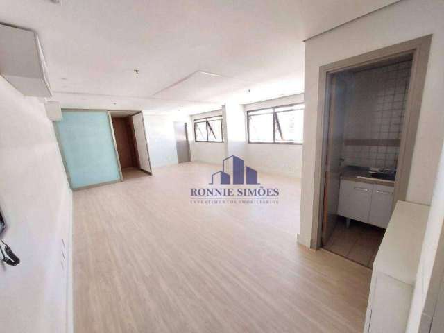 Sala comercial para alugar em moema, 60 m², edifício world trade center 5, 2 salas, copa, 3 banheiros, 2 vagas, proximo ao shopping