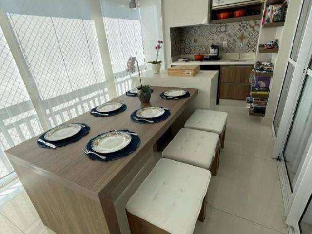 Apartamento com 3 dormitórios à venda, 134 m² por R$ 1.800.000,00 - Chácara Santo Antônio - São Paulo/SP