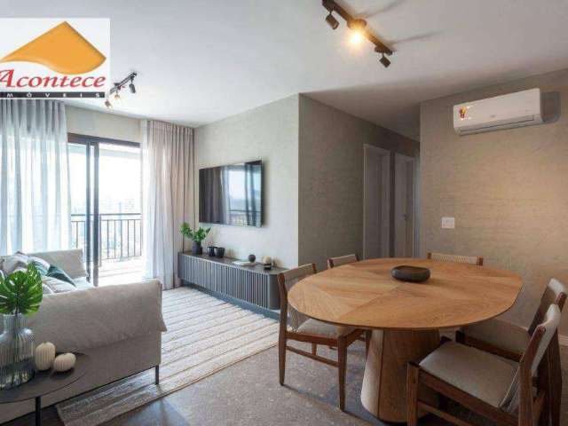 Apartamento com 3 dormitórios à venda, 94 m² por R$ 1.494.000,00 - Brooklin - São Paulo/SP