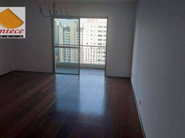 Apartamento com 3 dormitórios para alugar, 129 m² por R$ 8.400,00/mês - Moema - São Paulo/SP