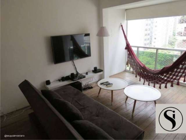 Apartamento com 1 quarto para alugar na Rua Balthazar da Veiga, 589, Vila Nova Conceição, São Paulo, 43 m2 por R$ 3.500