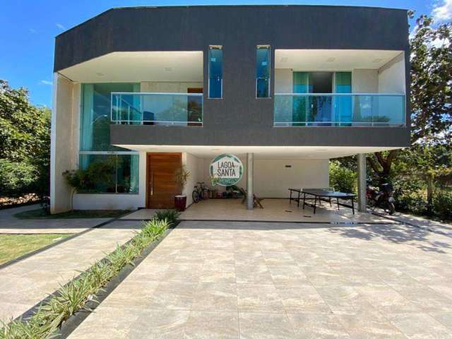 Casa com 4 dormitórios à venda, 393 m² por R$ 2.500.000,00 - Condomínio Veredas da Lagoa - Lagoa Santa/MG