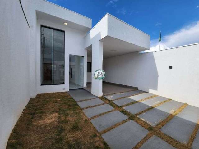 Casa com 3 dormitórios à venda, 88 m² por R$ 570.000,00 - Promissão - Lagoa Santa/MG