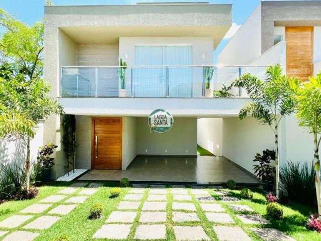 Casa com 3 dormitórios à venda, 189 m² por R$ 1.100.000 - Condomínio Trilhas Do Sol - Lagoa Santa/MG