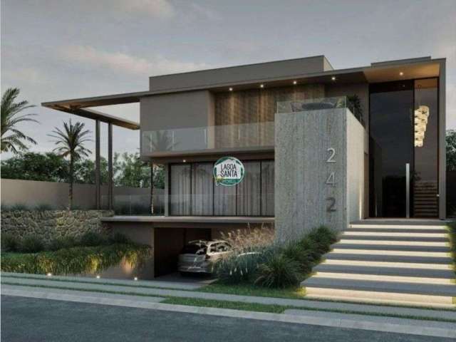 Casa com 5 dormitórios à venda, 280 m² por R$ 1.890.000,00 - Condomínio Gran Park Toscana - Vespasiano/MG