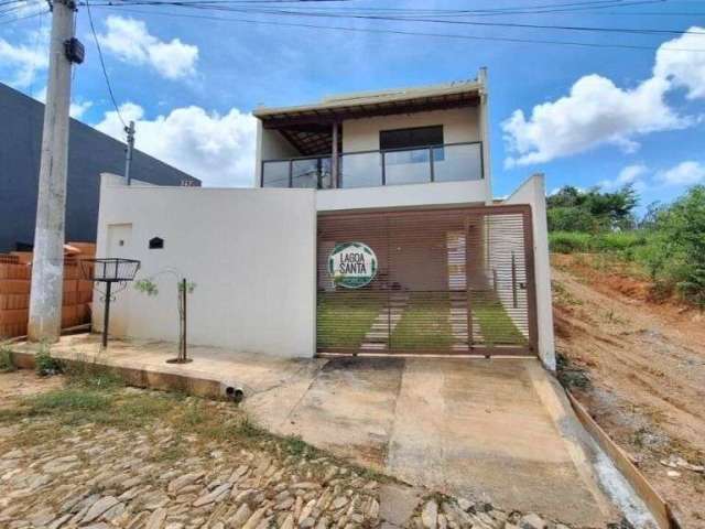 Casa com 3 dormitórios à venda, 132 m² por R$ 550.000 - Shalimar - Lagoa Santa/MG