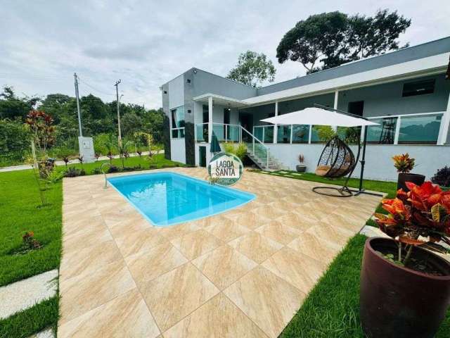 Casa com 3 dormitórios à venda, 180 m² por R$ 1.200.000,00 - Condomínio Estância da Mata - Lagoa Santa/MG