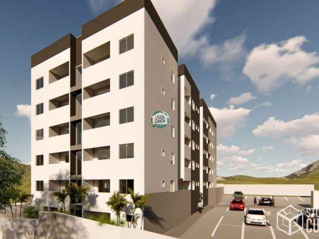 Apartamento com 2 dormitórios à venda, 45 m² por R$ 249.900,00 - Villa Paradiso - Lagoa Santa/MG