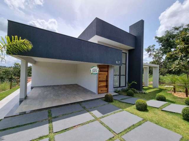 Casa com 3 dormitórios à venda, 186 m² por R$ 995.000,00 - Condomínio Estância da Mata - Lagoa Santa/MG