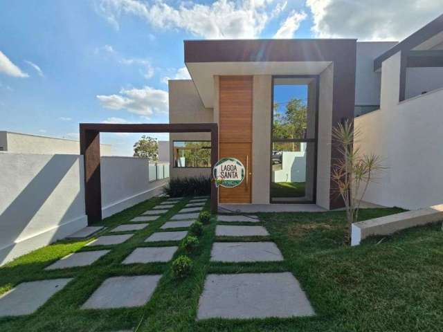 Casa com 3 dormitórios à venda, 130 m² por R$ 1.190.000,00 - Condomínio Trilhas Do Sol - Lagoa Santa/MG