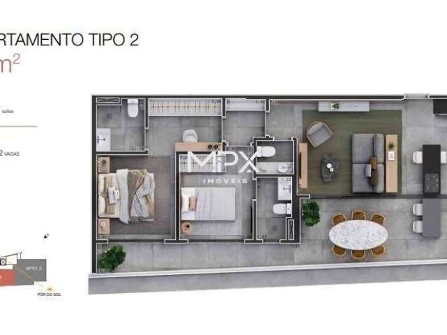 Apartamento com 2 quartos à venda no Centro, Piracicaba  por R$ 896.236