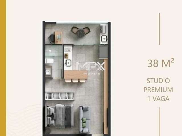 Apartamento com 1 quarto à venda na Vila Rezende, Piracicaba  por R$ 520.000